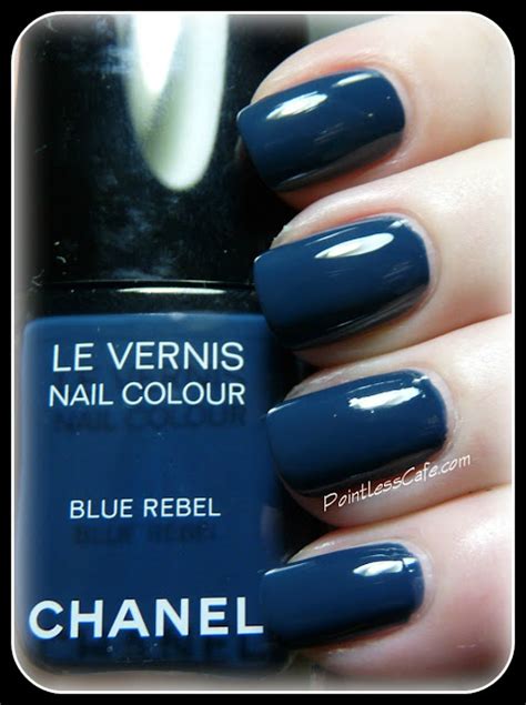 chanel blue rebel nail polish dupe|chanel black pearl dupe.